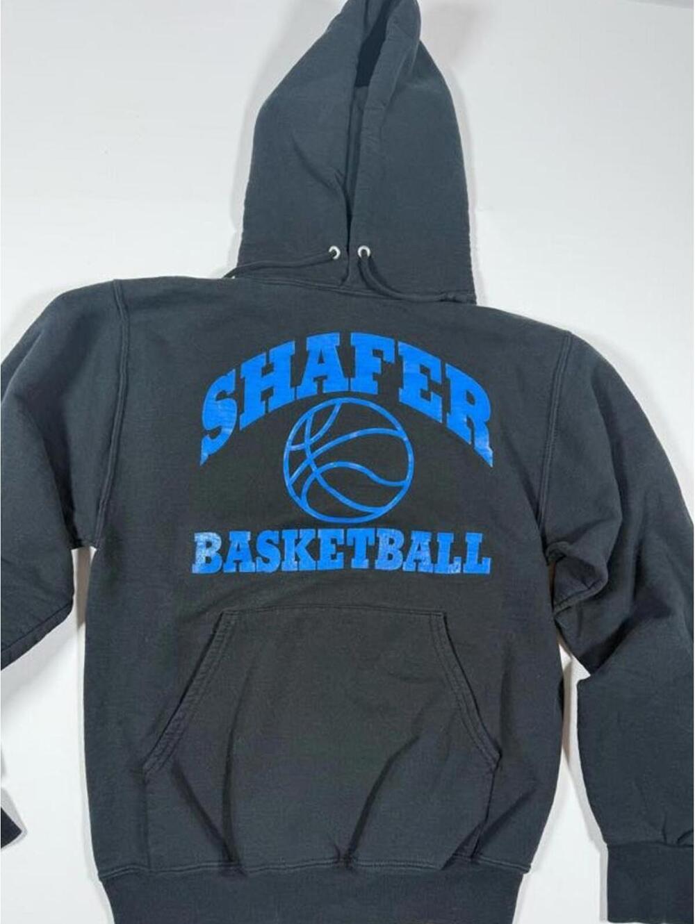 Jerzees Super Sweats Shafer Basketball Hoodie Sweatshirt S